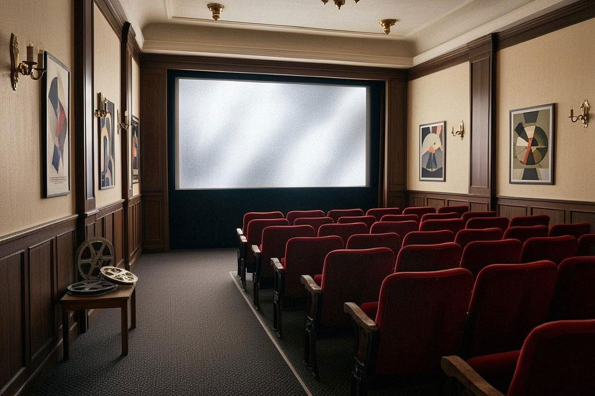 Salle de cinéma évoquant les films cultes à voir au moins une fois dans sa vie