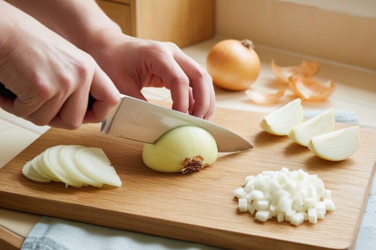 Comment couper un oignon correctement