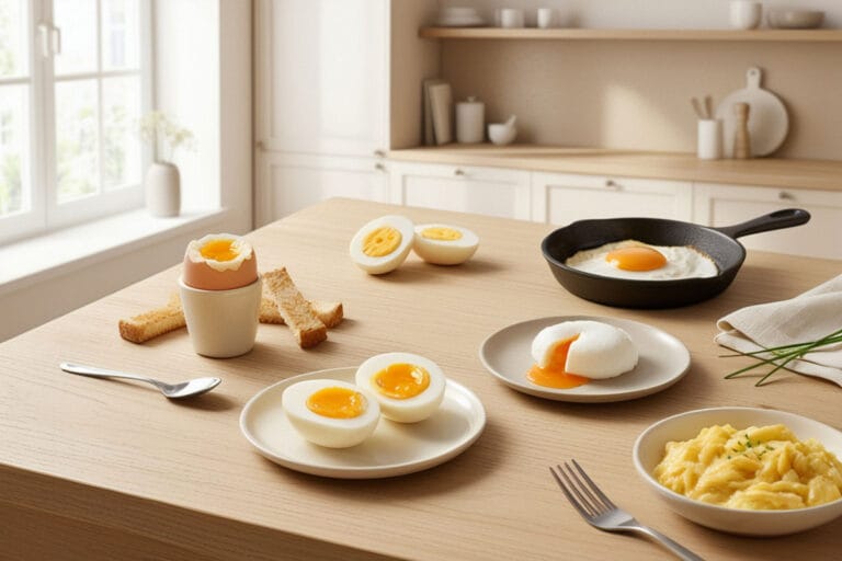 Les différentes cuissons des œufs : méthodes, temps et astuces