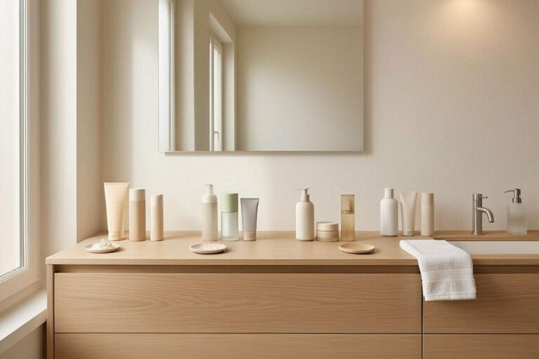 Routine visage adaptée à chaque type de peau avec nettoyant, hydratant et protection solaire