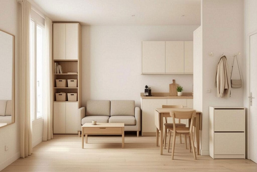Comment organiser un petit appartement sans perdre de place