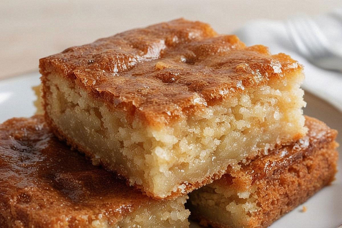 Frangipane façon brownies