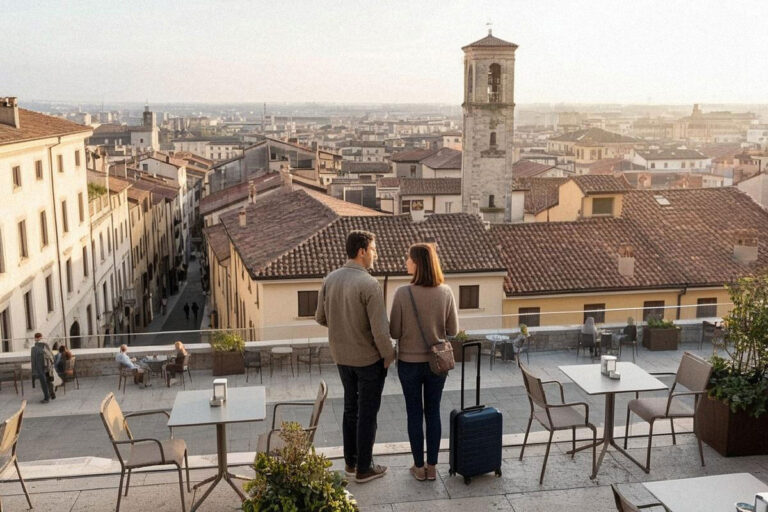 Week-end en Europe à moins de trois heures de vol avec vue sur une ville historique